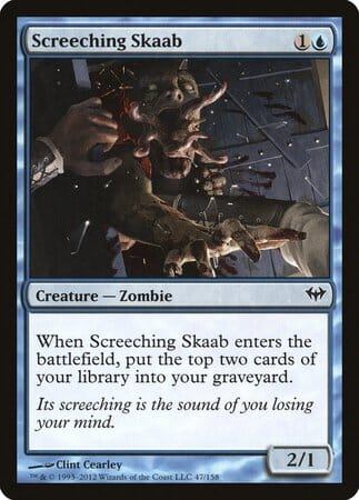 Screeching Skaab [Dark Ascension] MTG Single Magic: The Gathering  | Multizone: Comics And Games