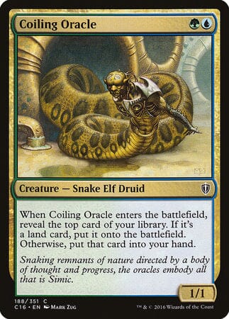 Coiling Oracle [Commander 2016] MTG Single Magic: The Gathering  | Multizone: Comics And Games