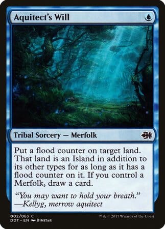 Aquitect's Will [Duel Decks: Merfolk vs. Goblins] MTG Single Magic: The Gathering  | Multizone: Comics And Games