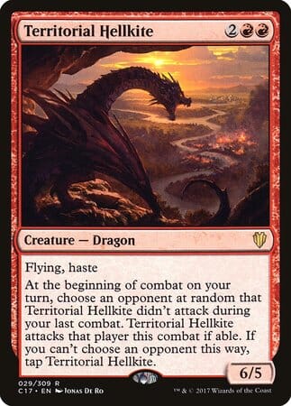 Territorial Hellkite [Commander 2017] MTG Single Magic: The Gathering  | Multizone: Comics And Games