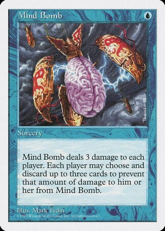 Mind Bomb [Fifth Edition] MTG Single Magic: The Gathering  | Multizone: Comics And Games