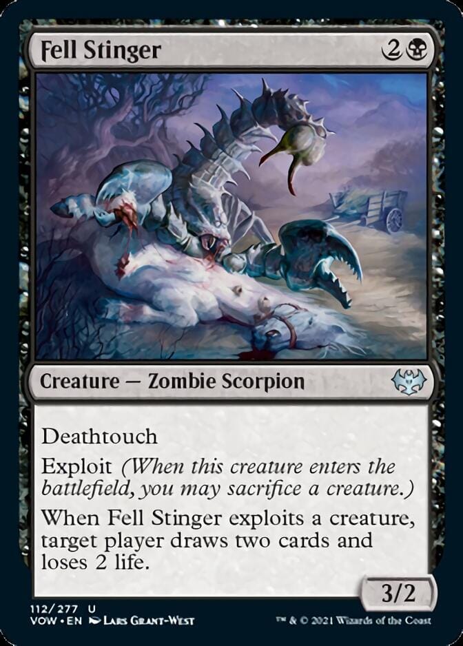 Fell Stinger [Innistrad: Crimson Vow] MTG Single Magic: The Gathering  | Multizone: Comics And Games