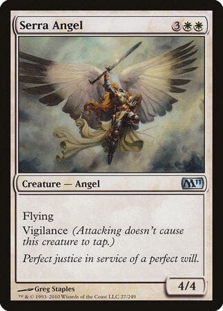 Serra Angel [Magic 2011] MTG Single Magic: The Gathering  | Multizone: Comics And Games