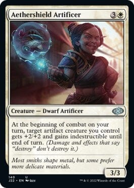 Aethershield Artificer [Jumpstart 2022] MTG Single Magic: The Gathering  | Multizone: Comics And Games