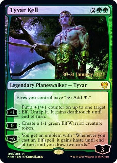 Tyvar Kell [Kaldheim Prerelease Promos] MTG Single Magic: The Gathering  | Multizone: Comics And Games