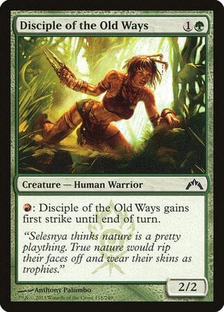 Disciple of the Old Ways [Gatecrash] MTG Single Magic: The Gathering  | Multizone: Comics And Games