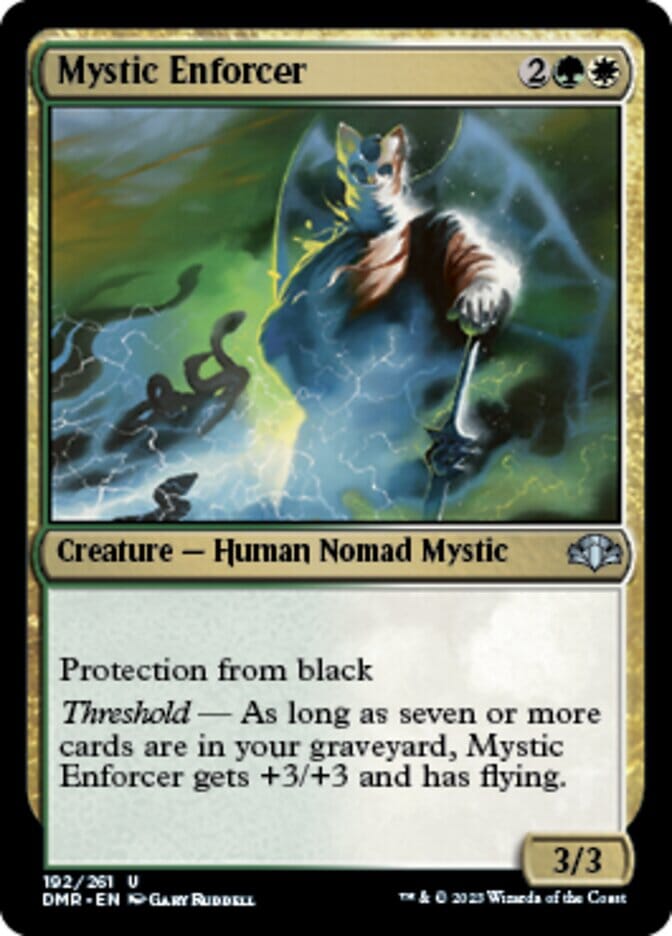 Mystic Enforcer [Dominaria Remastered] MTG Single Magic: The Gathering  | Multizone: Comics And Games