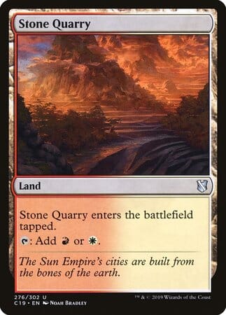 Stone Quarry [Commander 2019] MTG Single Magic: The Gathering  | Multizone: Comics And Games