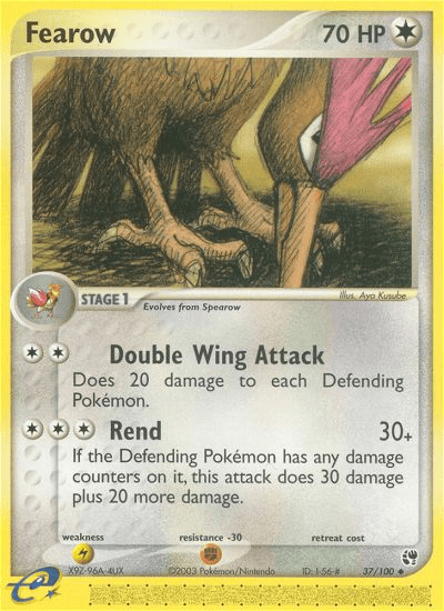 Fearow (37/100) [EX: Sandstorm] Pokemon Single Pokémon  | Multizone: Comics And Games