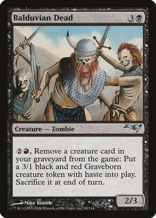 Balduvian Dead [Coldsnap Theme Decks] MTG Single Magic: The Gathering  | Multizone: Comics And Games