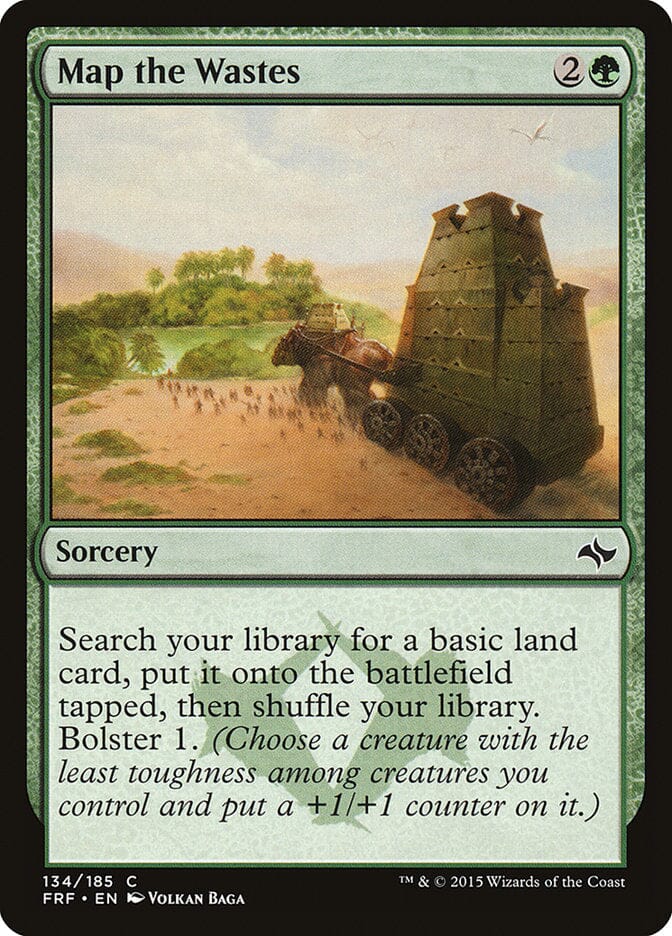 Map the Wastes [Fate Reforged] MTG Single Magic: The Gathering  | Multizone: Comics And Games