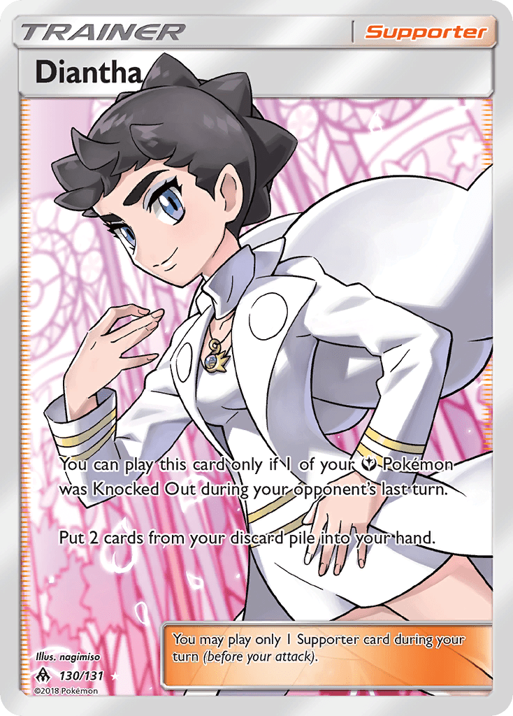 Diantha (130/131) [Sun & Moon: Forbidden Light] Pokemon Single Pokémon  | Multizone: Comics And Games