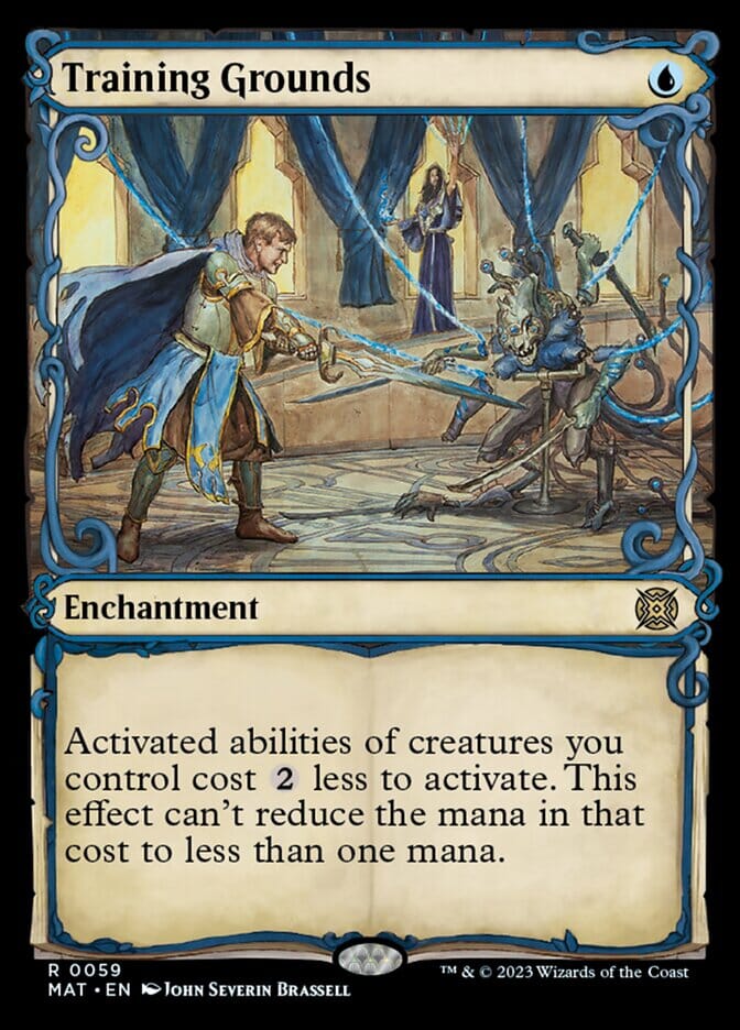 Training Grounds (Showcase) [March of the Machine: The Aftermath] MTG Single Magic: The Gathering  | Multizone: Comics And Games