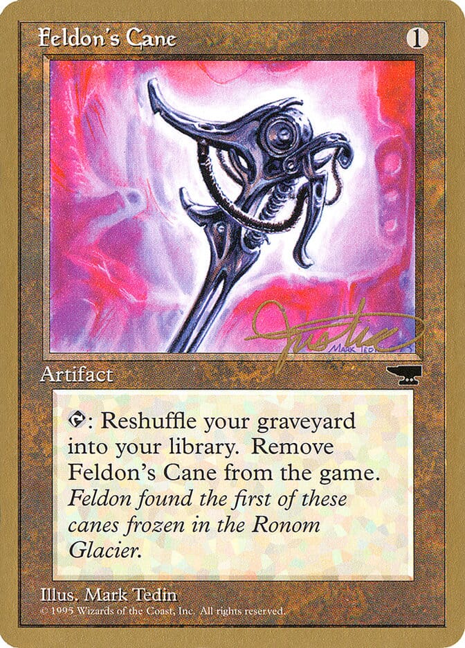 Feldon's Cane (Mark Justice) [Pro Tour Collector Set] MTG Single Magic: The Gathering  | Multizone: Comics And Games