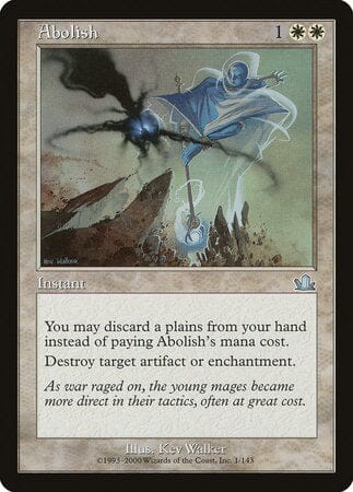 Abolish [Prophecy] MTG Single Magic: The Gathering  | Multizone: Comics And Games