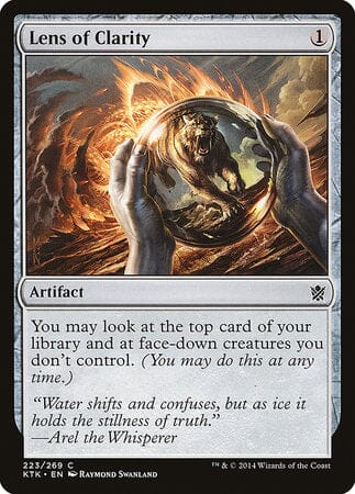 Lens of Clarity [Khans of Tarkir] MTG Single Magic: The Gathering  | Multizone: Comics And Games