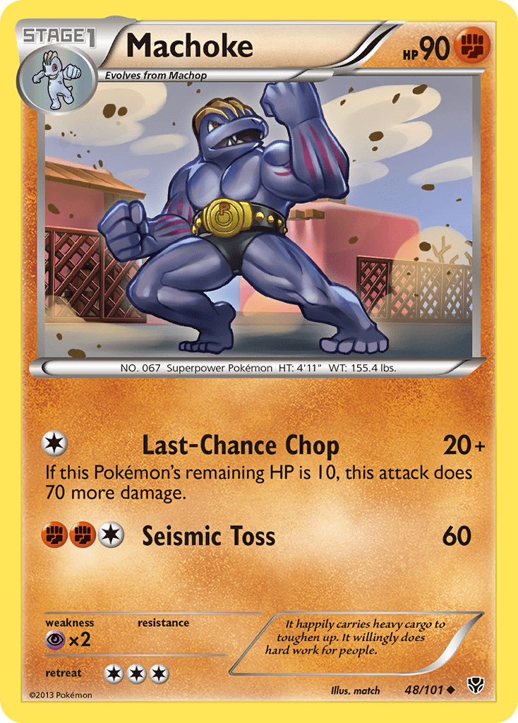 Machoke (48/101) [Black & White: Plasma Blast] Pokemon Single Pokémon  | Multizone: Comics And Games