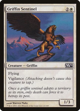 Griffin Sentinel [Magic 2012] MTG Single Magic: The Gathering  | Multizone: Comics And Games