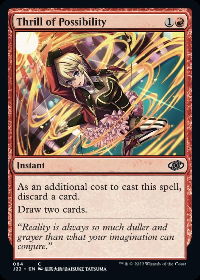 Thrill of Possibility [Jumpstart 2022] MTG Single Magic: The Gathering  | Multizone: Comics And Games