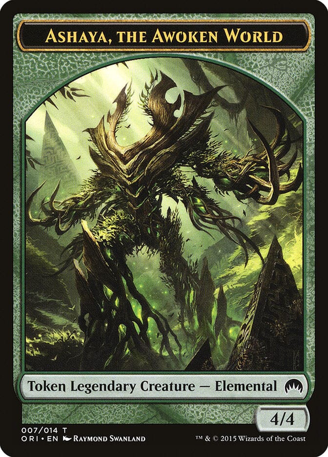 Ashaya, the Awoken World [Magic Origins Tokens] MTG Single Magic: The Gathering  | Multizone: Comics And Games