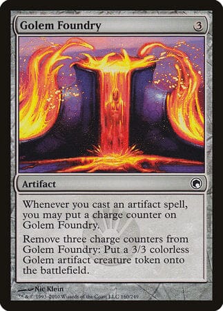 Golem Foundry [Scars of Mirrodin] MTG Single Magic: The Gathering  | Multizone: Comics And Games