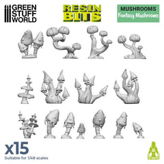 Green stuff world Resin Bits Hobby Product Green Stuff World Fantasy Mushrooms  | Multizone: Comics And Games