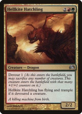 Hellkite Hatchling [Planechase 2012] MTG Single Magic: The Gathering  | Multizone: Comics And Games