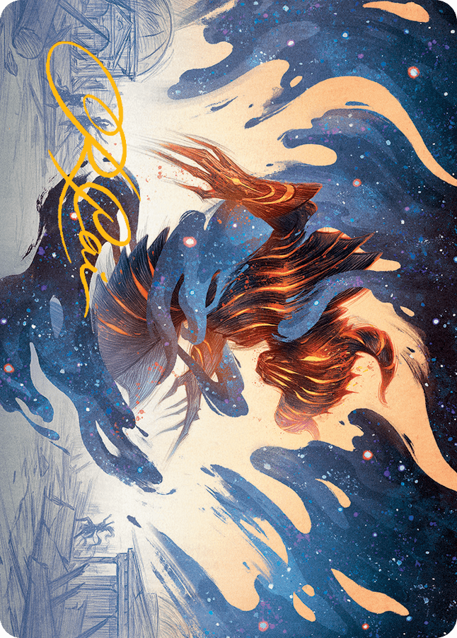 Collective Nightmare Art Card (Gold-Stamped Signature) [March of the Machine Art Series] MTG Single Magic: The Gathering  | Multizone: Comics And Games