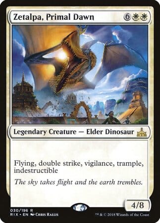 Zetalpa, Primal Dawn [Rivals of Ixalan] MTG Single Magic: The Gathering  | Multizone: Comics And Games