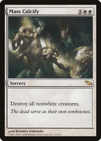 Mass Calcify [Shadowmoor] MTG Single Magic: The Gathering  | Multizone: Comics And Games