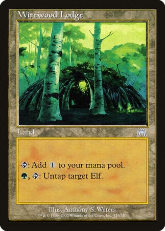 Wirewood Lodge [Onslaught] MTG Single Magic: The Gathering  | Multizone: Comics And Games