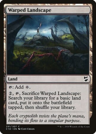 Warped Landscape [Commander 2018] MTG Single Magic: The Gathering  | Multizone: Comics And Games