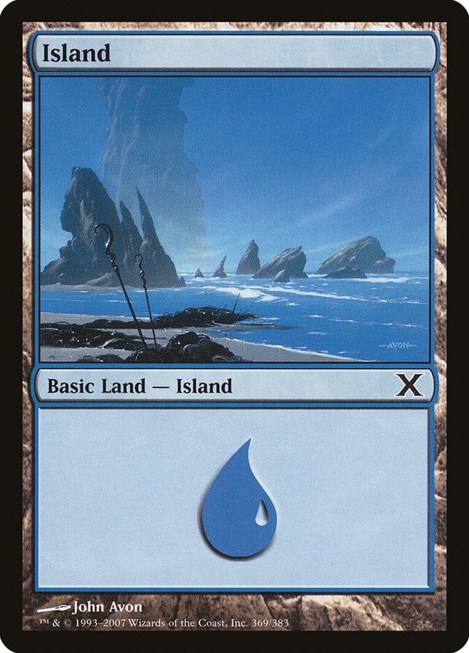 Island (369) [Tenth Edition] MTG Single Magic: The Gathering  | Multizone: Comics And Games