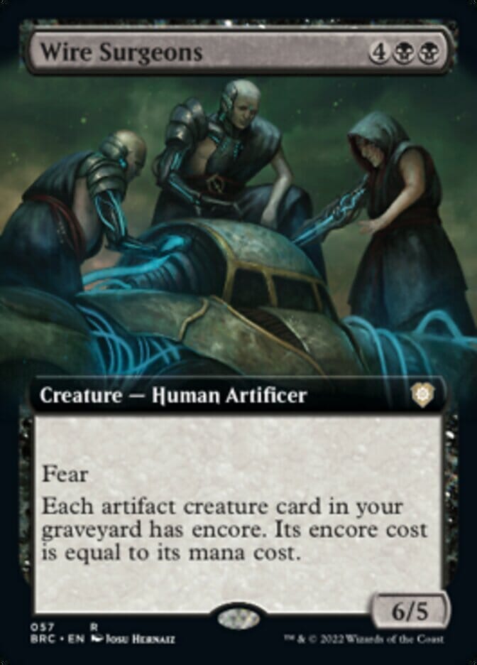 Wire Surgeons (Extended Art) [The Brothers' War Commander] MTG Single Magic: The Gathering  | Multizone: Comics And Games