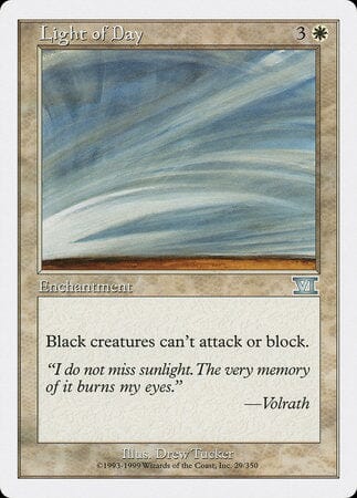 Light of Day [Classic Sixth Edition] MTG Single Magic: The Gathering  | Multizone: Comics And Games