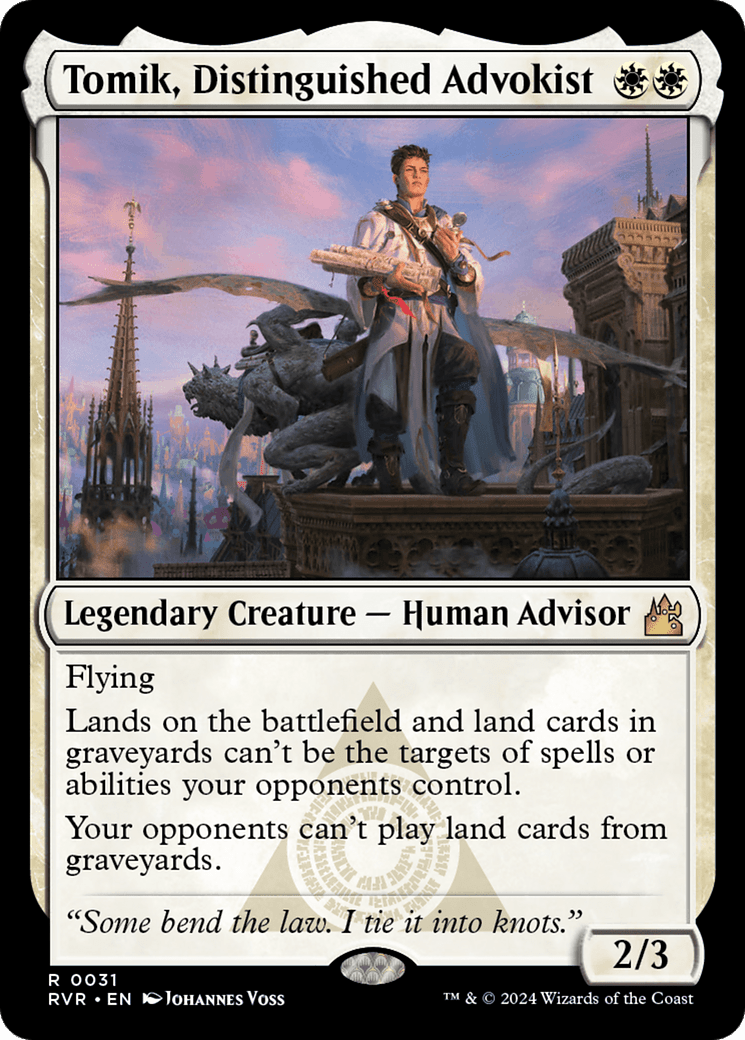 Tomik, Distinguished Advokist [Ravnica Remastered] MTG Single Magic: The Gathering  | Multizone: Comics And Games