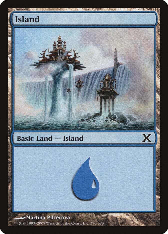 Island (370) [Tenth Edition] MTG Single Magic: The Gathering  | Multizone: Comics And Games