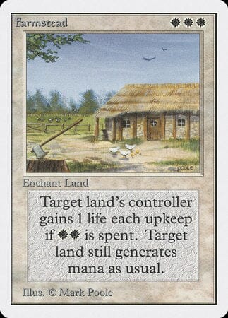 Farmstead [Unlimited Edition] MTG Single Magic: The Gathering  | Multizone: Comics And Games