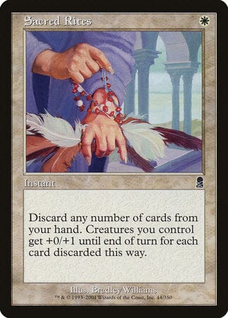 Sacred Rites [Odyssey] MTG Single Magic: The Gathering  | Multizone: Comics And Games