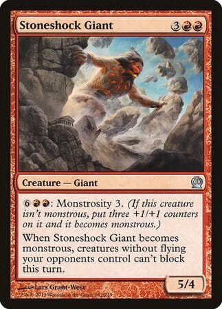 Stoneshock Giant [Theros] MTG Single Magic: The Gathering  | Multizone: Comics And Games