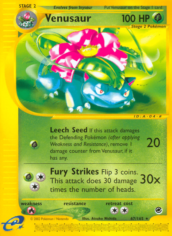 Venusaur (67/165) [Expedition: Base Set] Pokemon Single Pokémon  | Multizone: Comics And Games