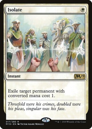 Isolate [Core Set 2019] MTG Single Magic: The Gathering  | Multizone: Comics And Games