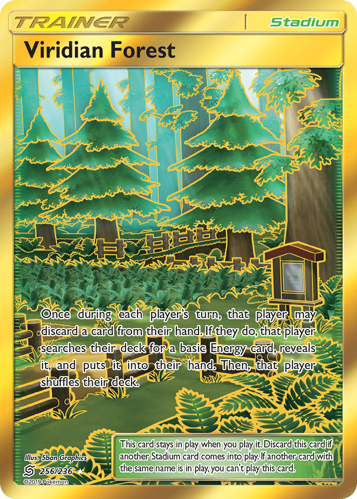 Viridian Forest (256/236) [Sun & Moon: Unified Minds] Pokemon Single Pokémon  | Multizone: Comics And Games