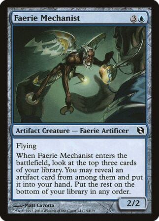Faerie Mechanist [Duel Decks: Elspeth vs. Tezzeret] MTG Single Magic: The Gathering  | Multizone: Comics And Games