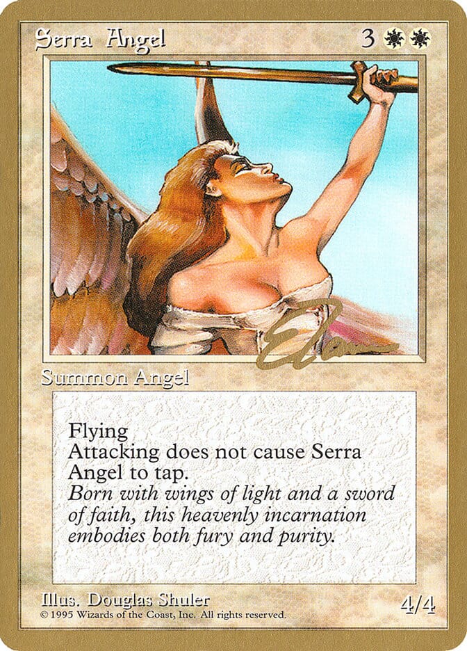 Serra Angel (Eric Tam) [Pro Tour Collector Set] MTG Single Magic: The Gathering  | Multizone: Comics And Games