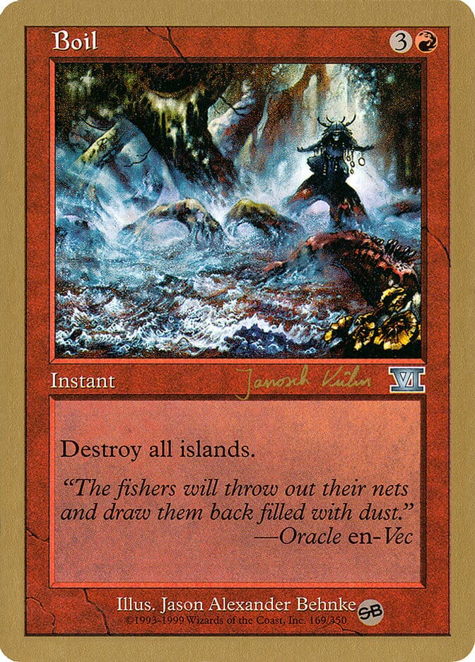 Boil (Janosch Kuhn) (SB) [World Championship Decks 2000] MTG Single Magic: The Gathering  | Multizone: Comics And Games