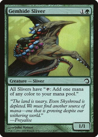 Gemhide Sliver [Premium Deck Series: Slivers] MTG Single Magic: The Gathering  | Multizone: Comics And Games