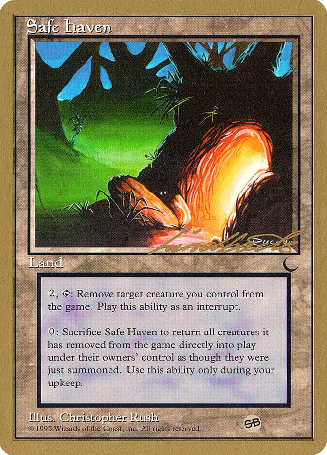 Safe Haven (Leon Lindback) (SB) [Pro Tour Collector Set] MTG Single Magic: The Gathering  | Multizone: Comics And Games