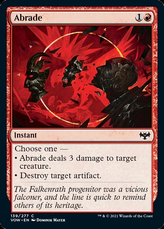 Abrade [Innistrad: Crimson Vow] MTG Single Magic: The Gathering  | Multizone: Comics And Games