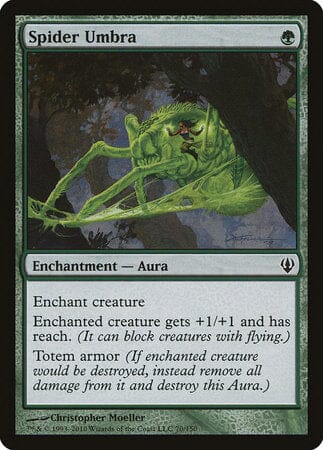 Spider Umbra [Archenemy] MTG Single Magic: The Gathering  | Multizone: Comics And Games